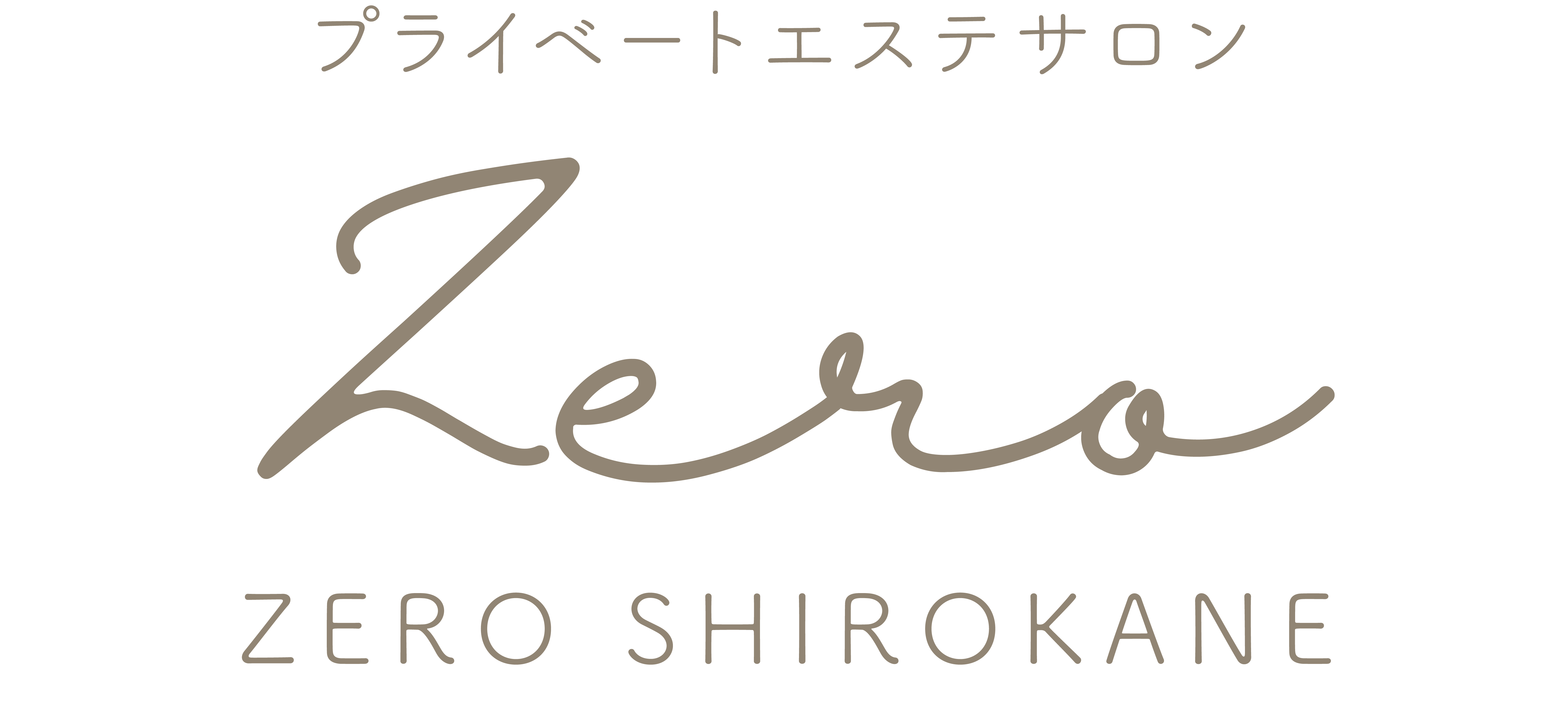 ZERO SHIROKANE ロゴ